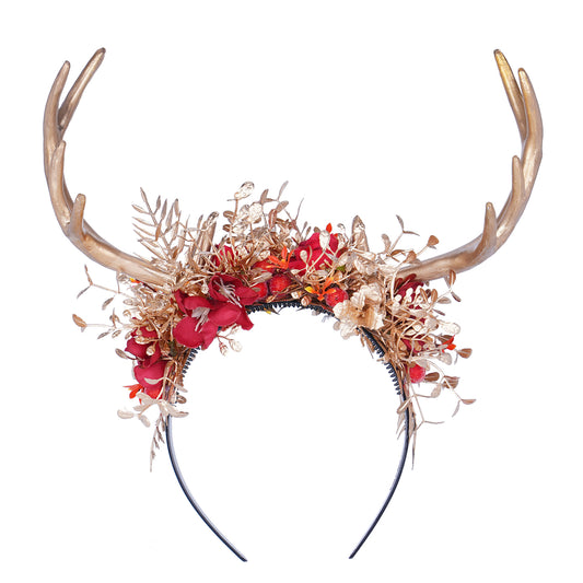 Handmade Branches Crown: Woodland Antler Headband