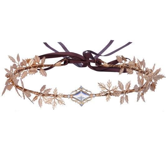 Leaf Crown Headband: Wood Fairy Headpiece