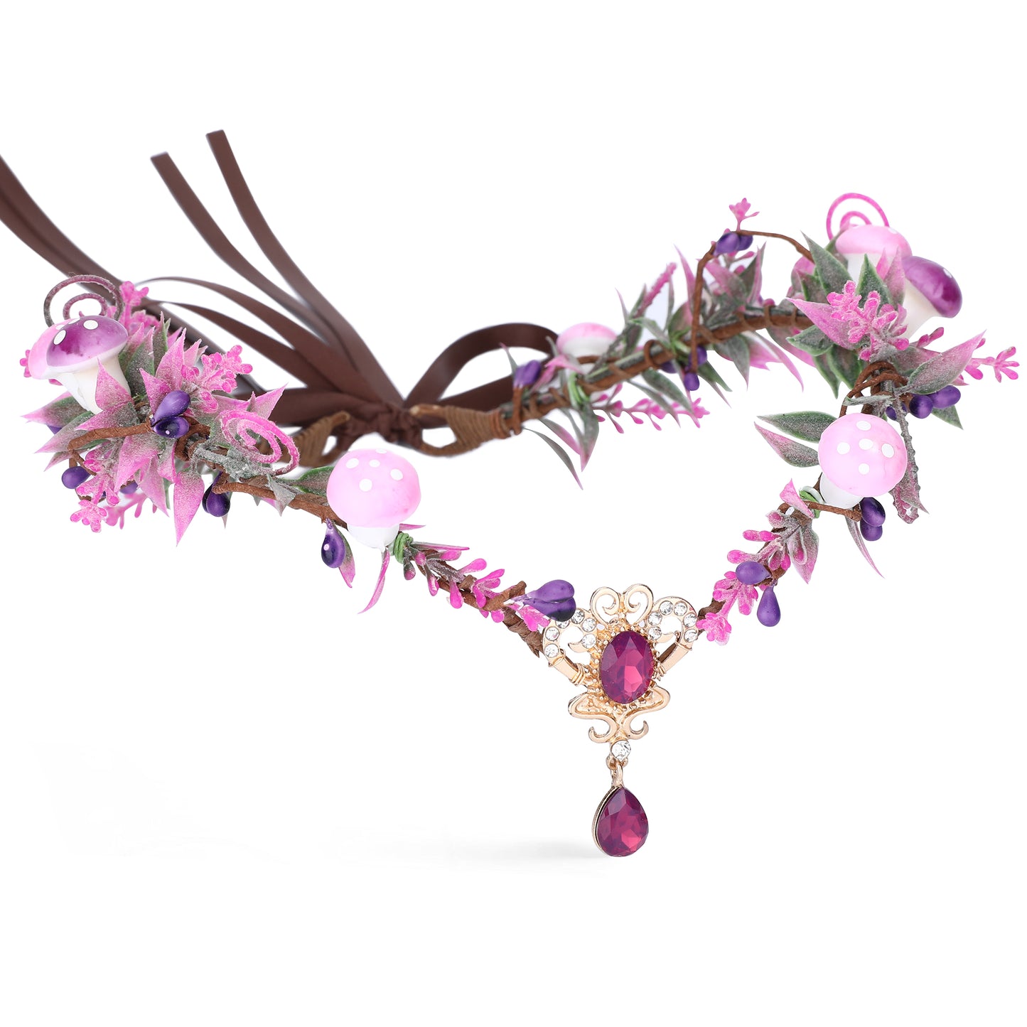 Fairy Forest Headband Woodland Elf Headpiece