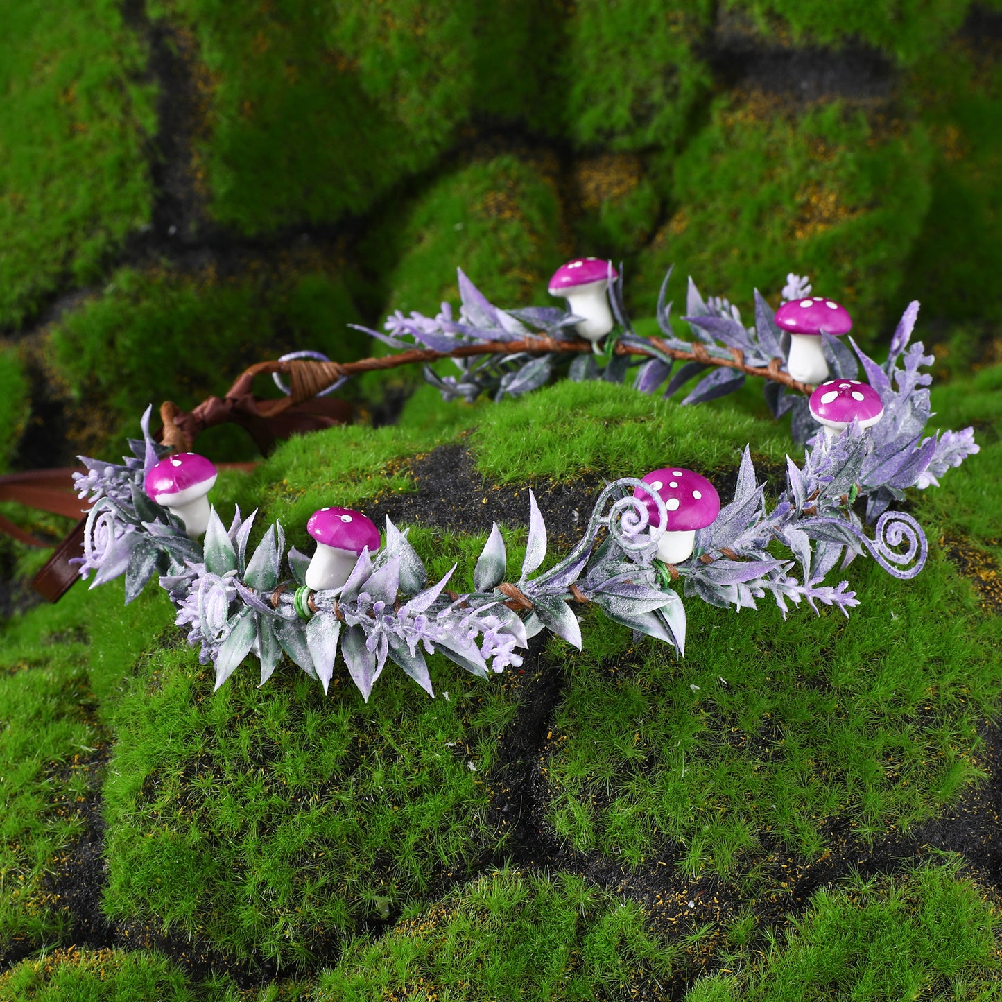 Mushroom Circlet Fairy Forest Crown